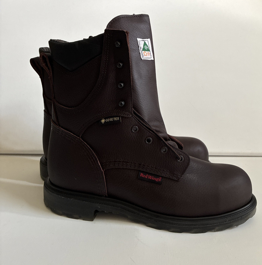 Red Wing SuperSole 2.0 Men's Size 11 Goretex 8'' Leather Steel Toe Work Boots